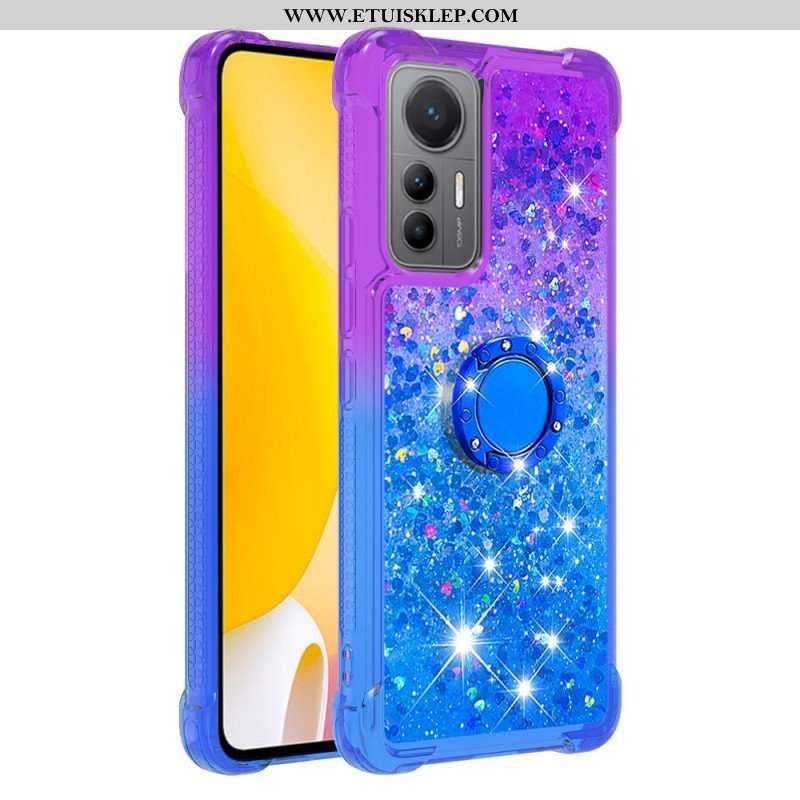 Etui do Xiaomi 12 Lite Brokatowy Pierścień-wspornik